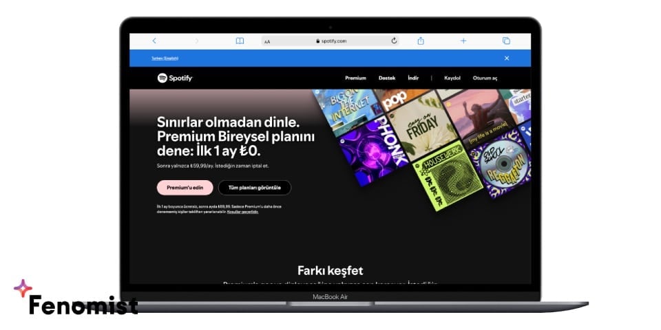 Spotify Premium Masaüstü Kullanarak Geçme